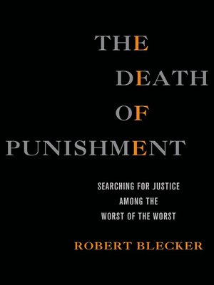 cover image of The Death of Punishment